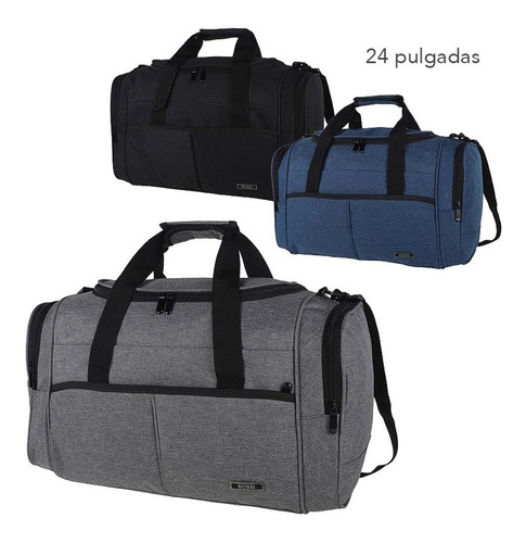 Bossi Bolso De Viaje Grande Liso Jaspeado 8778