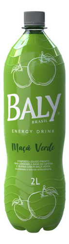 Energético Maçã-verde Baly Garrafa 2l