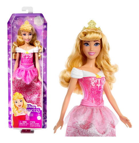 Disney Princesa Muñeca Aurora De 30cm Mattel