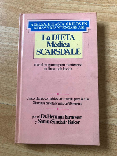 Libro La Dieta Medica Scarsdale - Dr. Herman Tarnower