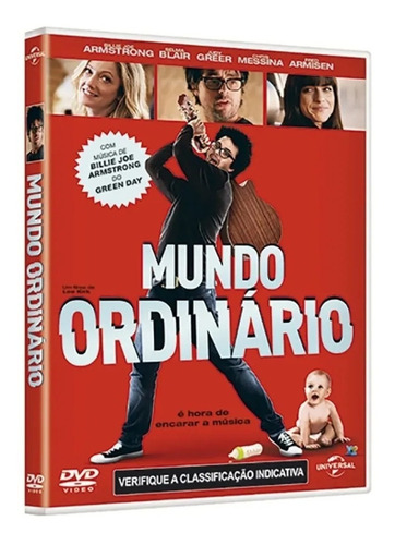 Dvd Mundo Ordinário - Billie Joe Armstrong - Novo Lacrado