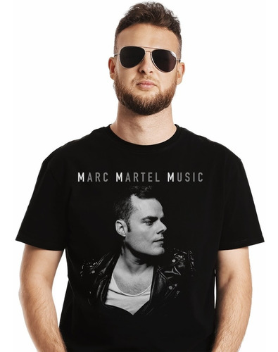 Polera Marc Martel Music Rock Impresión Directa