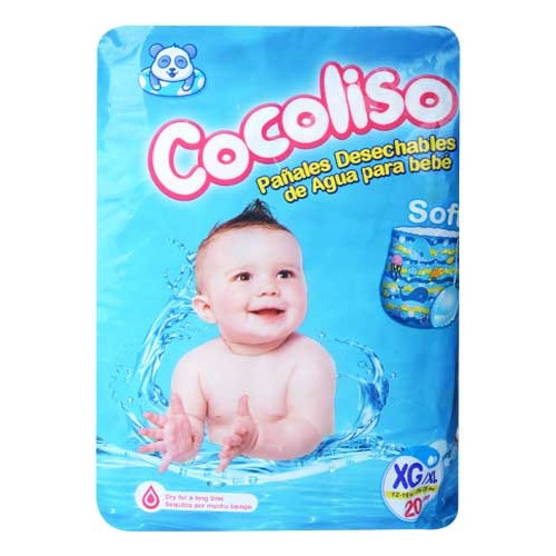 Pañales Cocoliso Acuáticos Talla Xg/xl De 20 Unidades