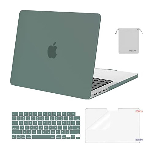 Funda Y Accesorios Para Macbook Pro 14 M1 M2 Midnight Verde