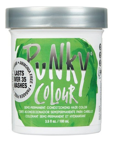 Punky Colour Tinte Semi Permanente Verde Claro 100 Ml