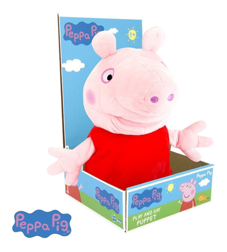 Hermosa Peppa Pig Interactiva Con Sonido Y Movimiento