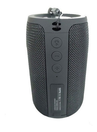 Parlante Bluetooth Hügel S32 Portatil Mediano 5w Negro