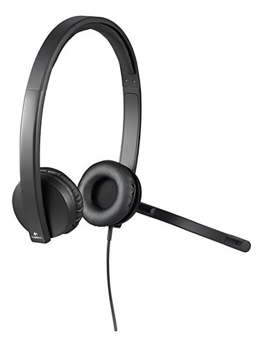 Auriculares Logitech H570e Stereo Usb Color Negro Color de la luz NO