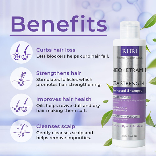 Exfoliante AntifĂșngico Rida Hair Research Institute Para Hom