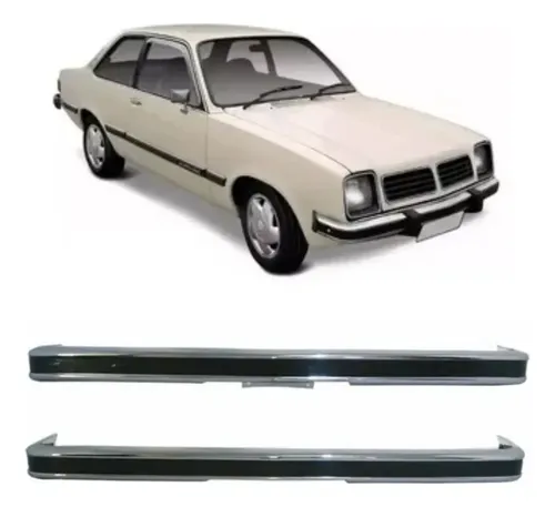 Par Alma Parachoque Dianteiro + Traseiro Chevette 80 81 82