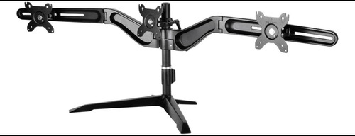 Silverstone Technology Triple Lcd Monitor Desk Stand Con Rot