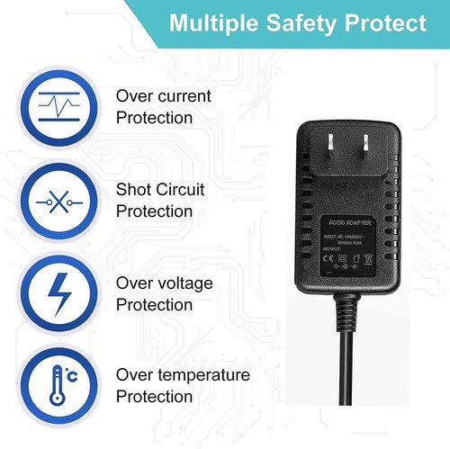 Wall Ac Adapter Power Cord Compatible For Resteck,vellax,nek
