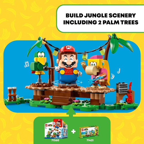 Lego Super Mario 71421 Dixie Kong's Jungle Expansión