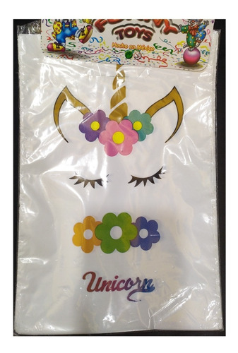 Unicornios Rainbow Paq 75 Dulceras Bolsitas Bolo Aguinaldos