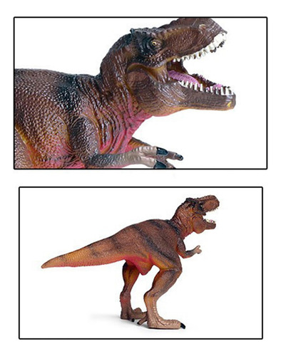 Juguete De Dinosaurio Educativo Tyrannosaurus Rex Rojo