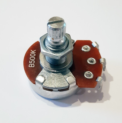 Imagen 1 de 4 de Potenciometro Alpha B 500k Grande Lineal Para Guitarra H65