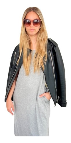 Imagen 3 de 10 de Vestido Basic Gris