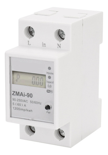 Consumo De Energía Del Medidor De Energía Inteligente Wifi M