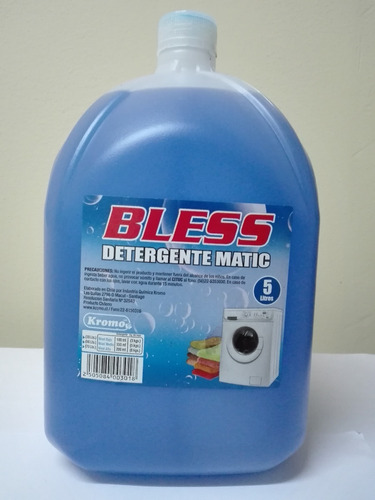 6 Bidones De 5 Litros De Detergente Liquido Matic Para Ropa
