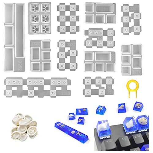 Molde De De Teclado De , 1 Set De Moldes Teclas De F...
