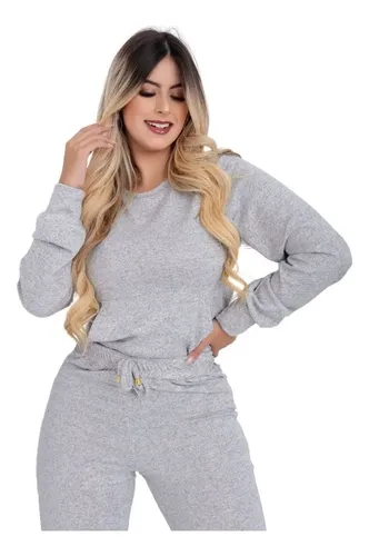 "Conjunto Feminino Confortável: 46% OFF! ❄️"