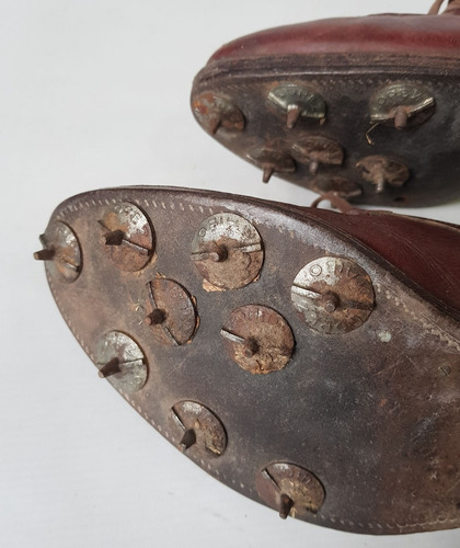 Imagen 7 de 10 de Antiguo Par Zapatos De Golf 1940 New Boston 7o 2199