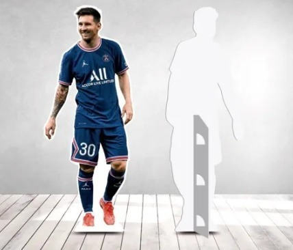 Figura Coroplast Tamaño Real 1.50cm Messi 