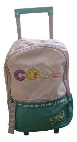 Mochila Escolar Con Carro Cool 43cm Zaphir