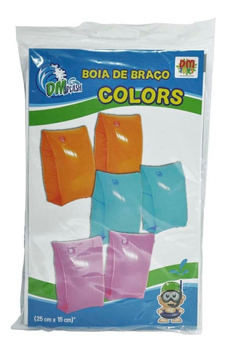 Boia De Braço Inflável Infantil Piscina Praia Colorido