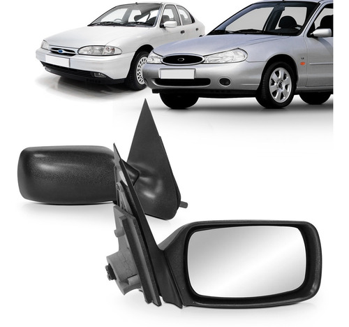 Retrovisor Mondeo 93 94 95 96 97 98 99 2000 Elétrico Preto