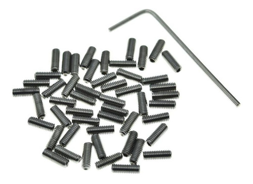 Dopro Juego 100 Tornillo Ajuste Altura Para Guitarra M3