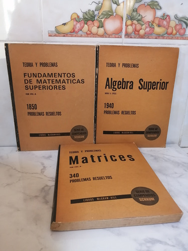 Libro. Fundamentos De Matemáticas Superiores. Schaum. +2 (Usado)