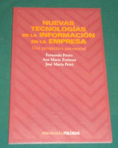 Nuevas Tecnologias De La Informacion En La Empresa- Prieto