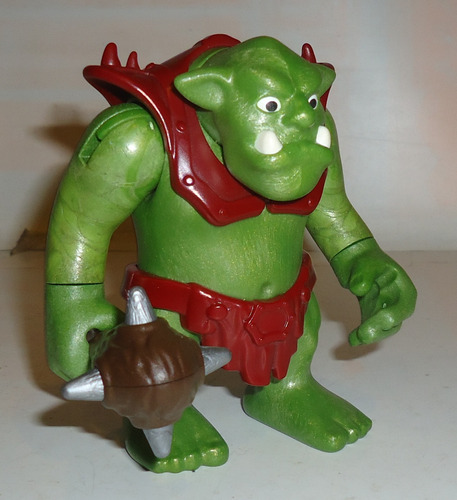 Muñeco Figura Ogro Troll Playmobil Geobra Made In Germany Verde (Usado)