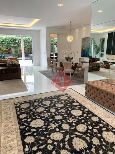 Imagem 5 de 30 de Casa Com 5 Suítesà Venda, 640 M² Por R$ 5.500.000 - Tamboré 10 - Alphaville! - Ca0385