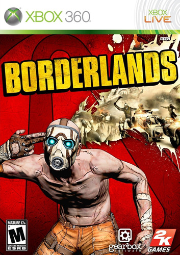 Jogo Borderlands Xbox 360 X360 Original Física Frete Grátis!