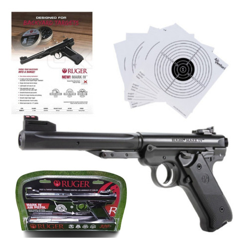 Pistola Ruger Mark Iv Pellets 4.5mm Break Barrel Xchws C