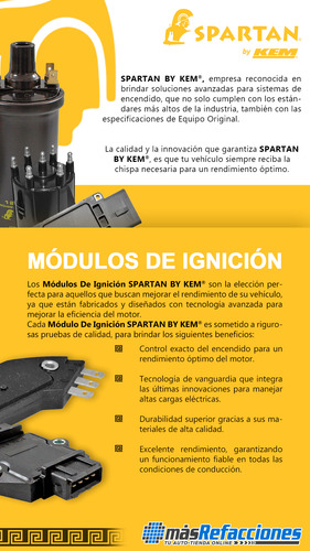 Módulo Ctrl Encendido B2000 L4 2.0l 81 Al 84 Spartan By Kem