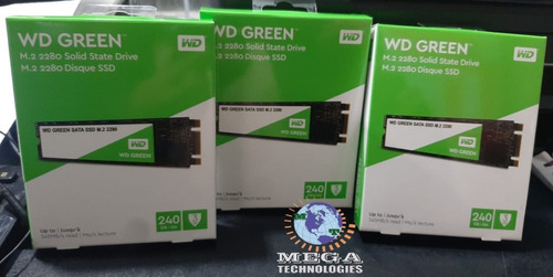 Disco Duro Ssd Wester Digital M.2 240gb Estado Solido 228 M2