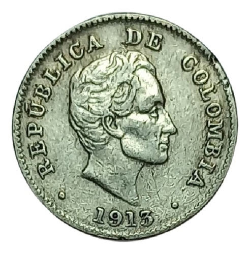 Colombia - 10 Centavos 1913 - Km 196.1 (ref 015)