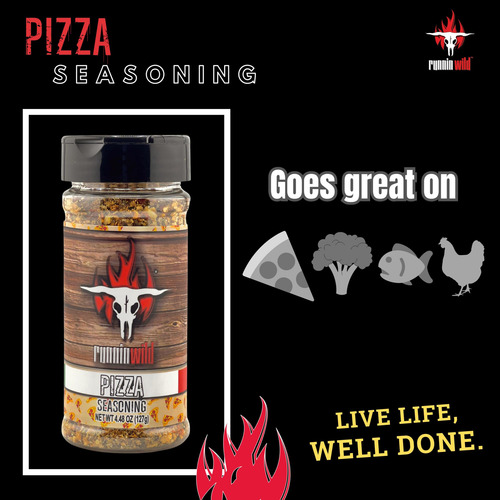 Condimento Gourmet Para Pizza Mezcla De Especias 127 Gramos