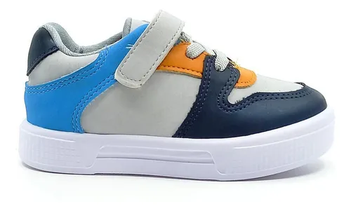 Tenis Niños Revenge Azul y Naranja– PAPOS