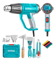 Comprar Pistola De Calor 2000w + Maletin + Accesorios Total Color Turquesa