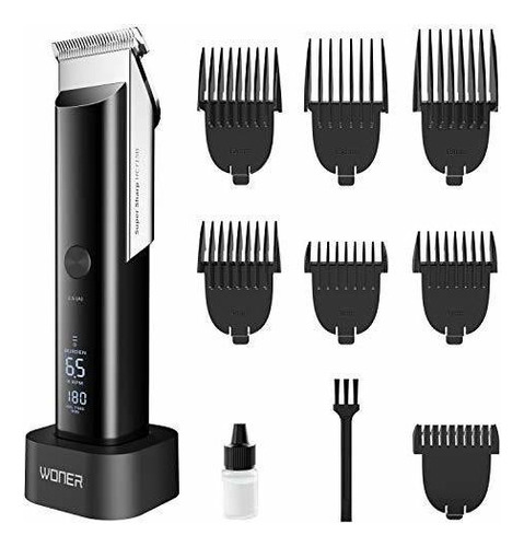 Woner Cortapelos Para Hombres Con 5 Velocidades Ajustables