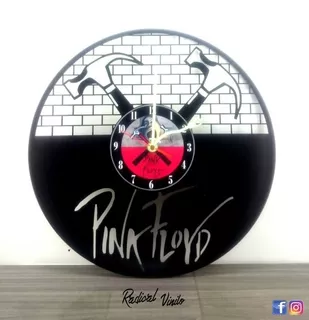 Reloj De Vinilo Pink Floyd The Wall Regalos Decoracion