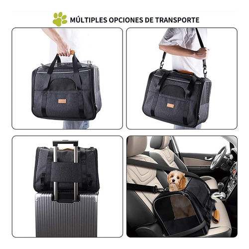 Bolsa Mascotas Plegable Portátil Perros,transpirable Mochila
