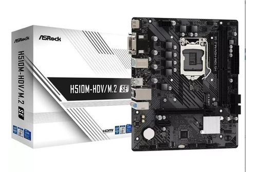 Tarjeta Madre H510m Hdv Se Asrock 