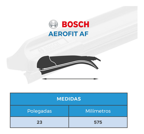 Palheta Limpador Parabrisa Bosch Renault Kwid 2017 A 2023