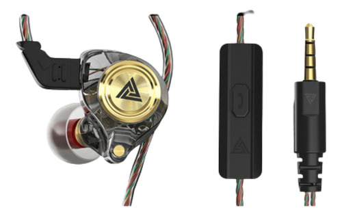 Qkz Ak3 File Auriculares Con Cable Intrauditivos Color Negro