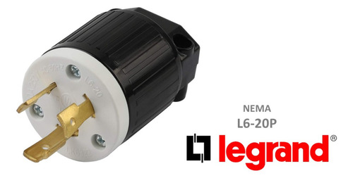 Enchufe Legrand 20 Amp. Nema L6-20p